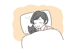 along withのイラスト